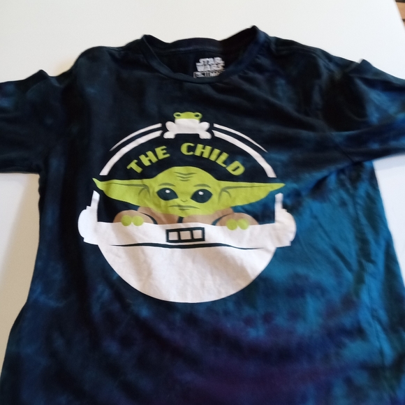 MAD Engine Other - Large dark tye-dye grogu tee-shirt